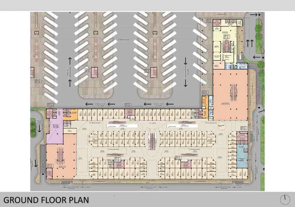 Omaxe Courtyard Floor Plan